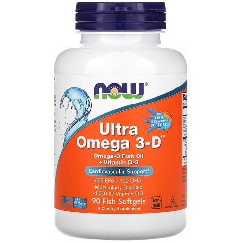 ���� ������� NOW Ultra Omega 3-D, 270 �, 100 ��, 90 ��., ������ �� 4410 ���