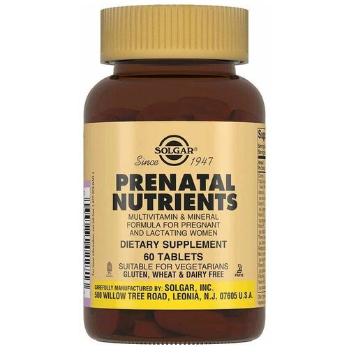 ���� Solgar Prenatal Nutrients ���., 150 �, 60 ��., ������ �� 1559 ���