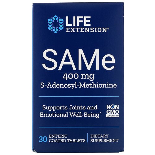 ���� �������� Life Extension SAMe, 100 �, 400 ��, 30 ��., ������ �� 4760 ���