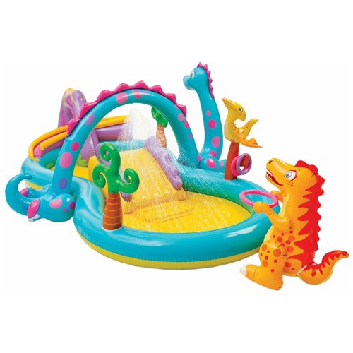 ���� ������� ����� � ��������� Intex Dinoland Play Center 57135, 229�112 ��, 302�229 ��, ������ �� 6899 ���