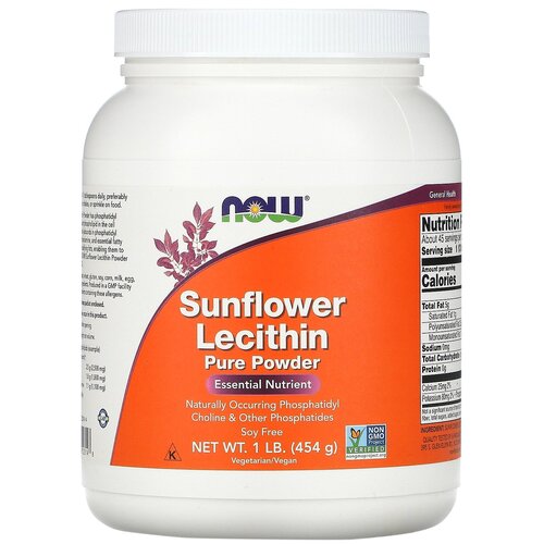 ���� ������� NOW Sunflower Lecithin, 454 �, 454 ��, ������ �� 3108 ���