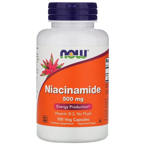 ���� ������� NOW Niacinamide, 100 �, 500 ��, 100 ��., ������ �� 1290 ���