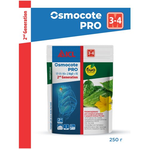 ���� Osmocote ��������� ������� / PRO / ���, 3-4 ���, �����, 250 ��, ������ �� 388 ���