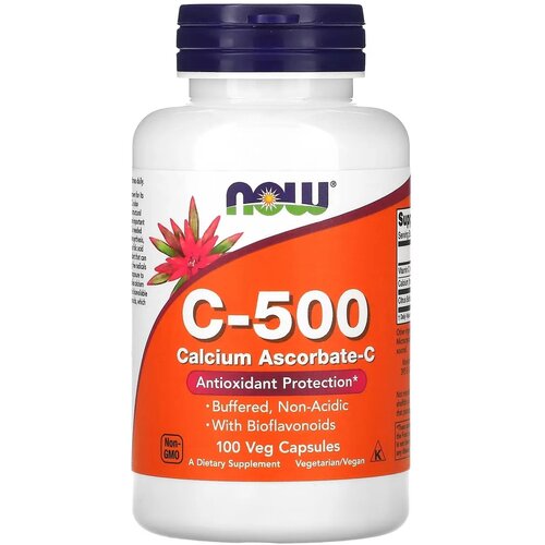 ���� ������� NOW C-500 Calcium Ascorbate-� ���., 100 �, 100 ��., ������ �� 1158 ���
