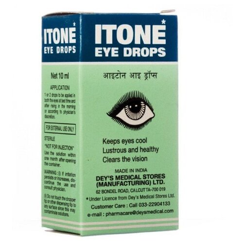 ���� ����� Dey's Medical Stores (Mfg.) Limited Itone eye drops, 20 �, 10 ��, 10 ��, ������ �� 359 ���