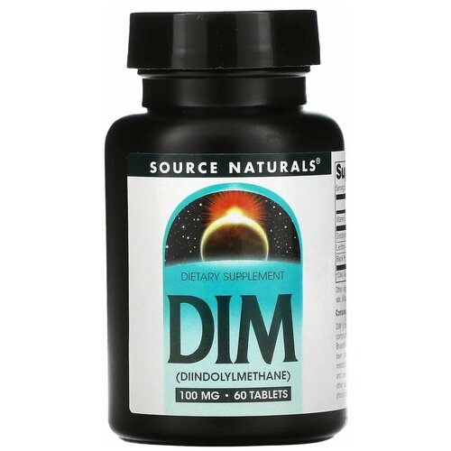 ���� �������� Source Naturals DIM, 90 �, 100 ��, 60 ��., ������ �� 2380 ���