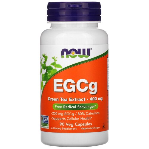 ���� ������� NOW EGCg Green Tea Extract, 110 �, 400 ��, 90 ��., ������ �� 1700 ���