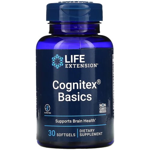 ���� ������� Life Extension Cognitex Basics, 100 �, 30 ��., ������ �� 3316 ���