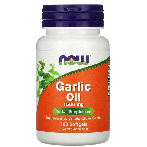 ���� ������� NOW Garlic Oil, 80 �, 100 ��., ������ �� 605 ���