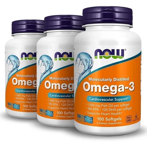 ���� Omega-3 ����., 1000 ��, 450 �, 100 ��., 3 ��., ������ �� 2969 ���