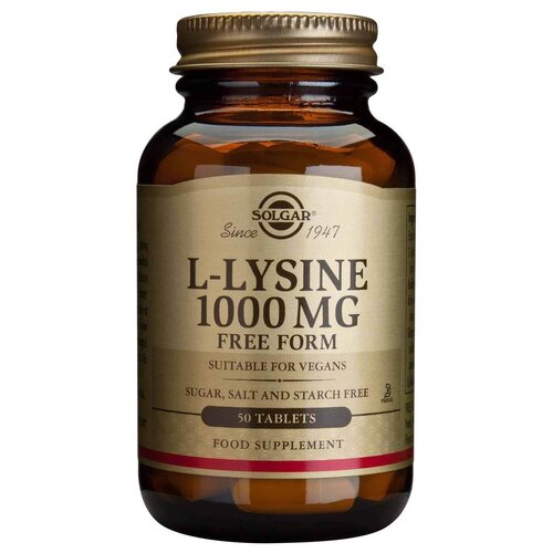 ���� Solgar L-Lysine ���., 1000 ��, 65 �, 50 ��., ������ �� 1038 ���