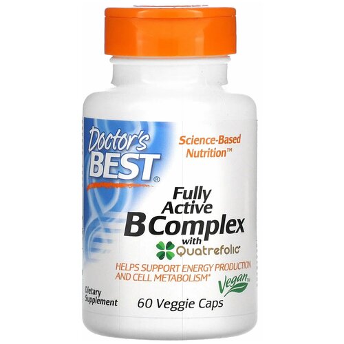���� Doctor's Best, �������� �������� ��������� B � Quatrefolic, 60 �������������� ������, ������ �� 3770 ���