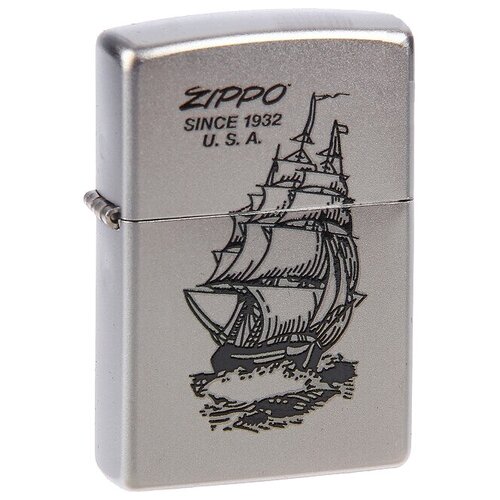  Zippo Classic   Boat Zippo Satin Chrome 56.7 ,   5500 