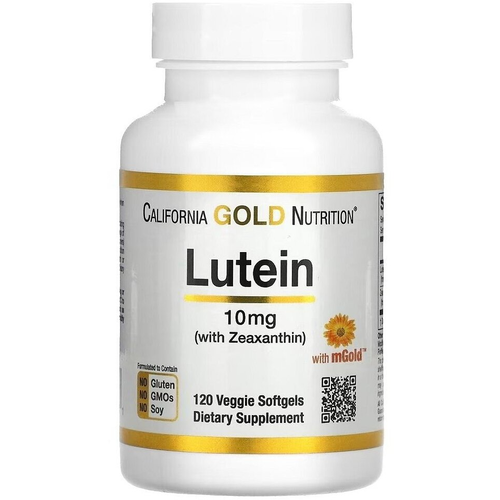 ���� ������� California Gold Nutrition Lutein with Zeaxanthin, 0.3 �, 0.1 ��, 10 ��, 120 ��., ������ �� 2999 ���