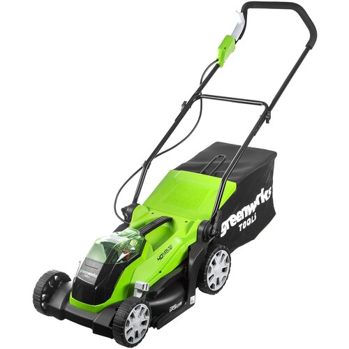 ���� �������������� ������������� Greenworks 2501907ua G40LM35K2X, 2����, � ���, 35 ��, ������ �� 22990 ���