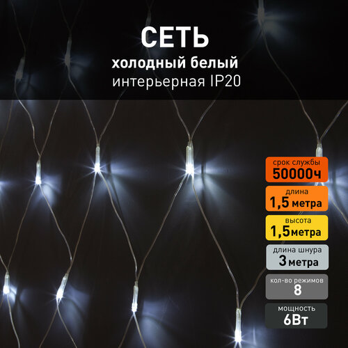 ���� �������� ���� Eurosvet 300-001 ����� ����, IP20, 1,5�1,5 �����, 8 �������, ������ �� 398 ���