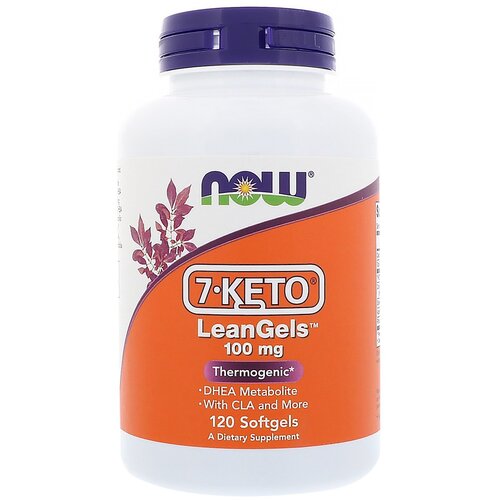 ���� ������� NOW 7-Keto Leangels + CLA, 100 ��, 120 ��., ������ �� 9121 ���
