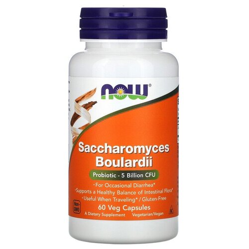 ���� ������� NOW Saccharomyces Boulardii, 80 �, 100 ��, 60 ��., ������ �� 3206 ���