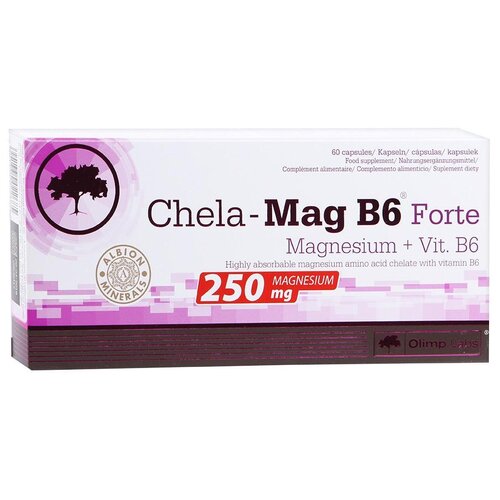 ���� Olimp Labs Chela-Mag B6 Forte ����., 250 ��, 100 �, 60 ��., ������ �� 1560 ���