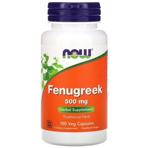 ���� ������� NOW Fenugreek, 100 �, 500 ��, 100 ��., ������ �� 1090 ���