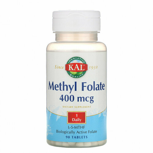 ���� KAL Methyl Folate (����� �����) 400 ��� 90 �������� (KAL), ������ �� 1788 ���