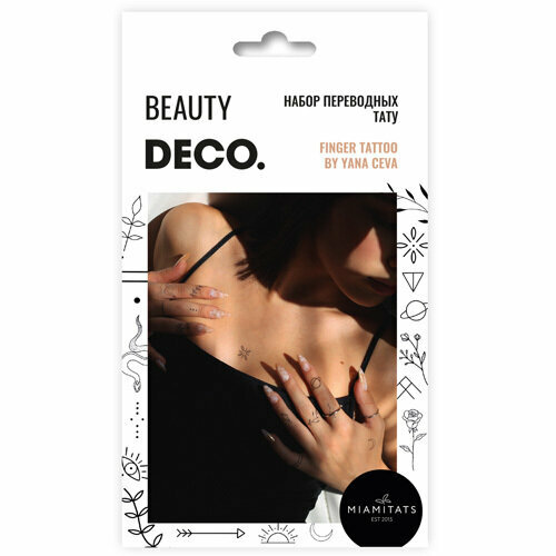���� ����� ���������� ��� ���� DECO. by Miami tattoos (Finger tattoo), ������ �� 509 ���