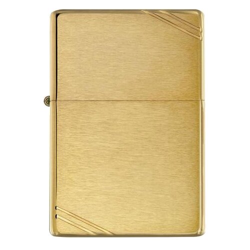  Zippo Vintage   Slashes Brushed Brass 1 . 1 . 57 ,   6300 