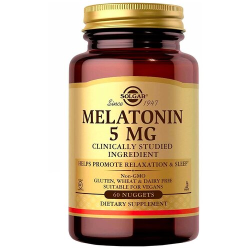 ���� �������� SOLGAR Melatonin 5 ��, 180 �, 5 ��, 60 ��., ������ �� 2622 ���