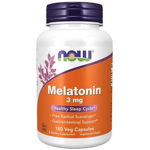 ���� ������� NOW Melatonin, 119 �, 3 ��, 180 ��., ������ �� 1530 ���