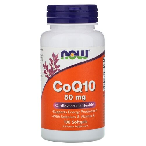 ���� ������� NOW CoQ10 with Selenium and Vitamin E, 100 �, 100 ��, 50 ��, 100 ��., ������ �� 2970 ���