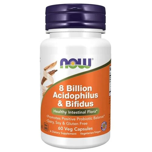 ���� ������� NOW 8 Billion Acidophilus & Bifidus, 150 �, 60 ��., ������ �� 1989 ���