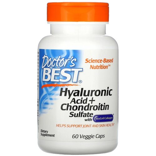 ���� ������� Doctor's Best Hyaluronic Acid + Chondroitin Sulfate with BioCell Collagen ���., 110 �, 60 ��., ������ �� 2540 ���