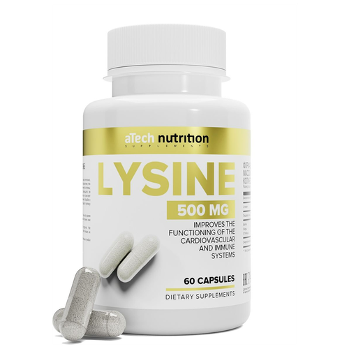 ���� ������� aTech Nutrition Lysin, 0.6 �, 60 ��., ������ �� 338 ���