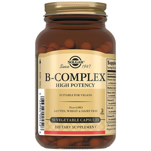 ���� Solgar B-complex high potency ����., 370 �, 50 ��., ������ �� 1728 ���