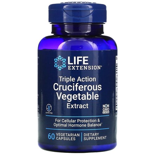 ���� Life Extension Triple Action Cruciferous Vegetable Extract (�������� ������������� �������� �������� ��������) 60 ���. ������, ������ �� 4760 ���
