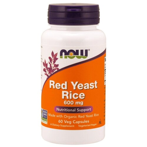 ���� ������� NOW Red Yeast Rice 600 ��, 70 �, 600 ��, 60 ��., ������ �� 8660 ���