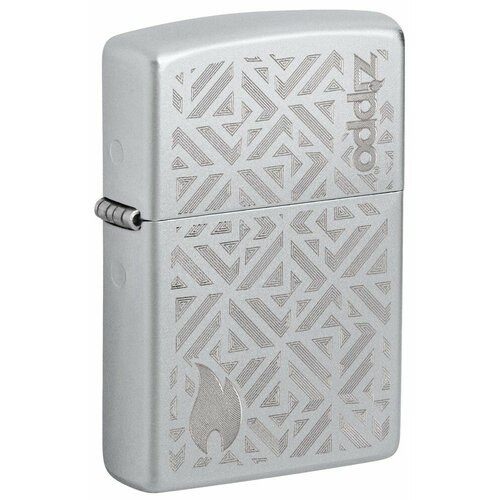   ZIPPO Mosaic   Satin Chrome, /, , , 38x13x57 ,   4687 