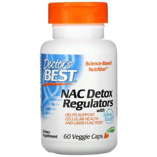 ���� ������� Doctor's Best NAC Detox Regulators, 90 �, 60 ��., ������ �� 1880 ���