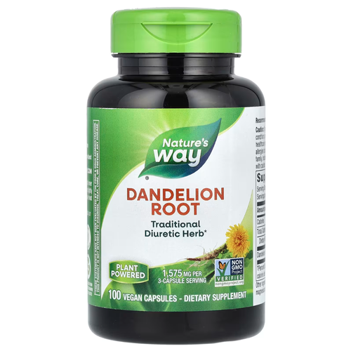 ���� Nature's Way, dandelion root, ������ ����������, 525 ��, 100 ��������� ������, ������ �� 1250 ���