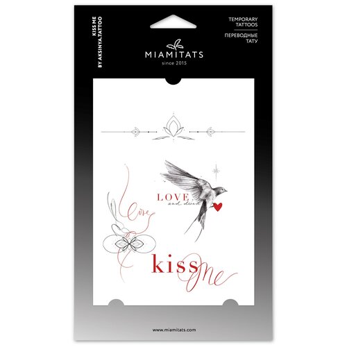 ���� MIAMITATS ���������� ���� Kiss me by Aksinya.Tattoo (middle), ������ �� 348 ���
