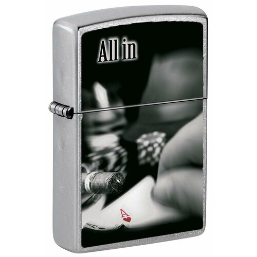     ZIPPO Classic 207 ALL IN ALL   Street Chrome - -,   4503 