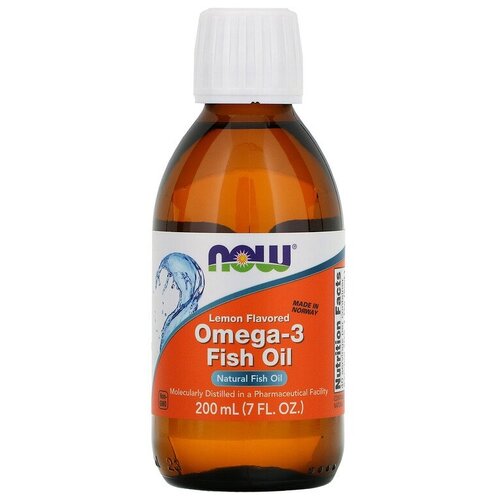 ���� ������� NOW Omega-3 Fish Oil, 0.3 �, 200 ��, ������ �� 2580 ���