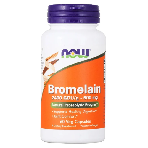 ���� ������� NOW Bromelain, 500 ��, 60 ��., ������ �� 3360 ���
