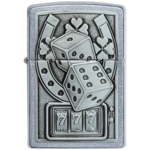     ZIPPO Classic 49294 Lucky 7   Street Chrome -  7,   9660 