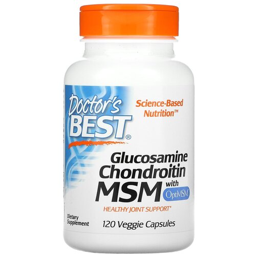 ���� ������� Doctor's Best Glucosamine, Chondroitin with MSM OptiMSM, 170 �, 120 ��., ������ �� 10010 ���