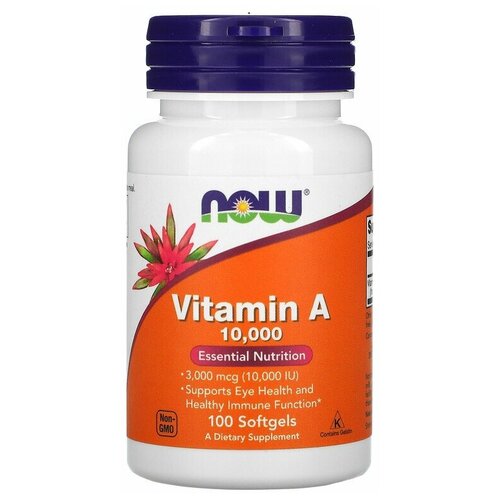 ���� NOW Foods Vitamin A 10 000 IU 100 ������, ������ �� 901 ���