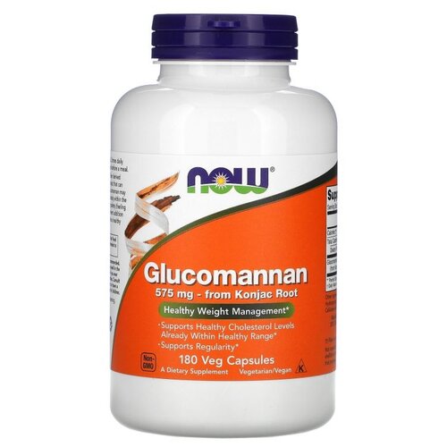 ���� ������� NOW Glucomannan, 200 �, 180 ��., ������ �� 3649 ���