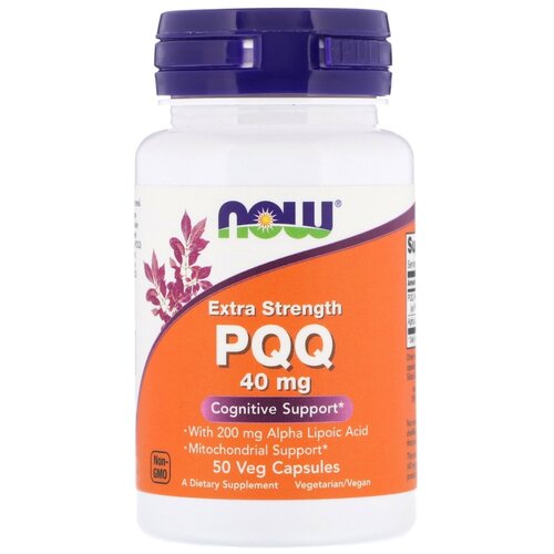 ���� ������� NOW PQQ Extra Strength, 50 �, 40 ��, 50 ��., ������ �� 4500 ���