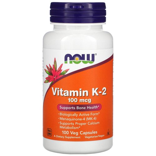 ���� ������� NOW Vitamin K-2, 70 �, 100 ���, 100 ��., ������ �� 3080 ���
