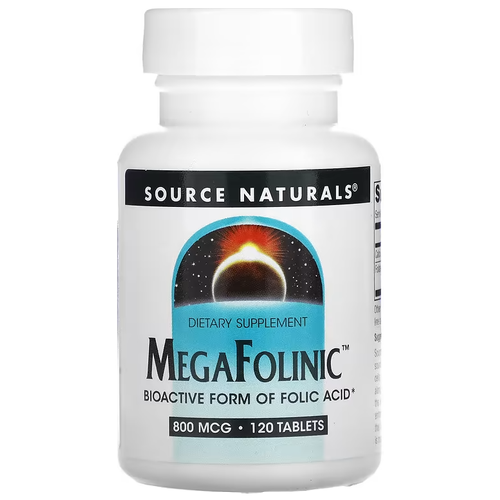 ���� �������� Source Naturals MegaFolinic, 60 �, 120 ��., ������ �� 2621 ���